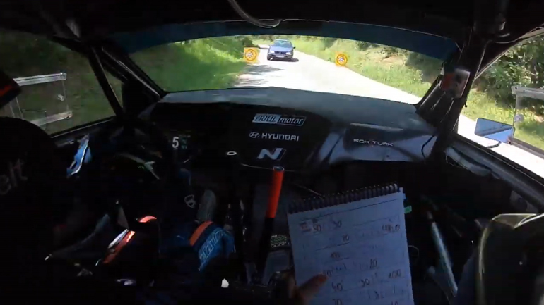 Του πετάχτηκε αυτοκίνητο μέσα στην ειδική διαδρομή